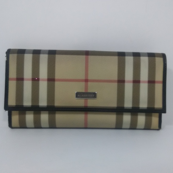 Burberry Handbags - BURBERRY London Nova Check Flap Wallet
